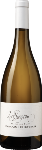 Beaujolais blanc l'exception domaine cheysson