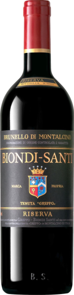 Brunello di montalcino riserva'vertical collection'06-'07-'08'biondi santi