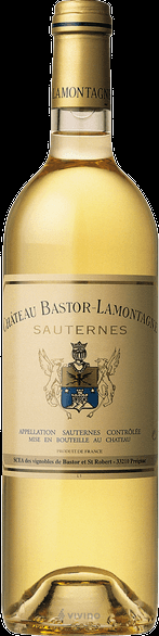 Château bastor lamontagne sauternes 0375l