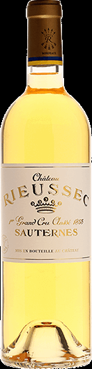 Château rieussec sauternes 1e grand cru classé