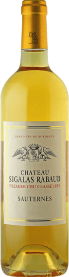 Château sigalas-rabaud sauternes 1er cru classé 0375l