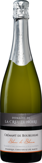 Crémant de bourgogne blanc de blancs domaine de la creuze noire