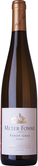 Pinot gris réserve d'alsace domaine meyer-fonné