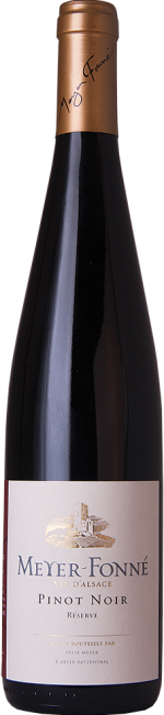 Pinot noir d'alsace réserve domaine meyer-fonné