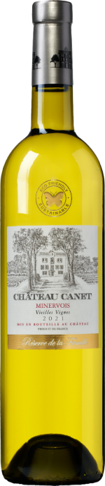 Château canet blanc vieilles vignes minervois