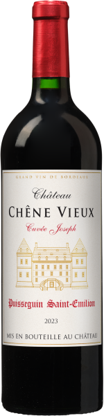 Chateau chêne vieux cuvée joseph puisseguin saint-Émilion bordeaux
