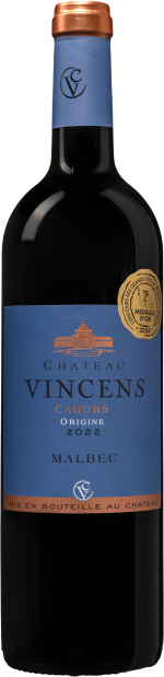 Château vincens &apos;origine&apos; cahors malbec