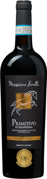 Massimo firelli primitivo di manduria prestige