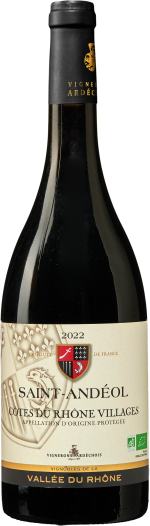 (organic) côte du rhône villages saint-andéol vignerons ardéchois