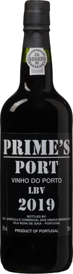 Prime&apos;s late bottled vintage port