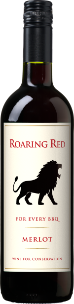 Wine for conservation 'roaring red' merlot