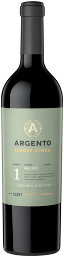 Argento single block malbec bio