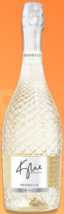 Kylie Minogue prosecco white