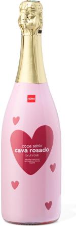 Cava rosado valentijn 0.75l