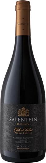 Salentein corte de tintas estate owned vineyards cabernet sauvignon malbec cabernet franc