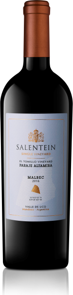 Salentein single vineyard el tomillo vineyard paraje altamira malbec