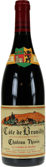 Bio côte de brouilly 'les griottes de brulhié'