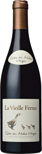 La vieille ferme côtes du rhône villages rouge