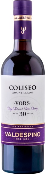 "coliseo" amontillado very old and rare sherry aged 30 years