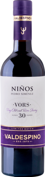 "niños" pedro ximénez very old and rare sherry aged 30 years