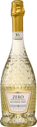 Bosio demi sec sparkling zero white alcoholvrij