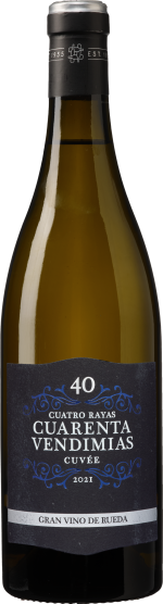 Cuatro rayas cuarenta vendimias cuvée verdejo