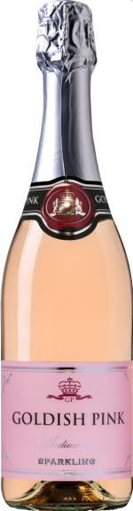 Goldish pink sparkling