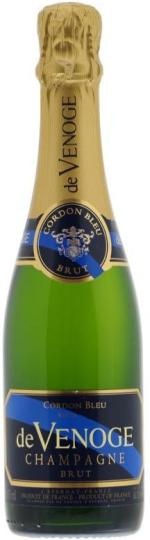 De venoge brut cordon bleu select champagne 375cl